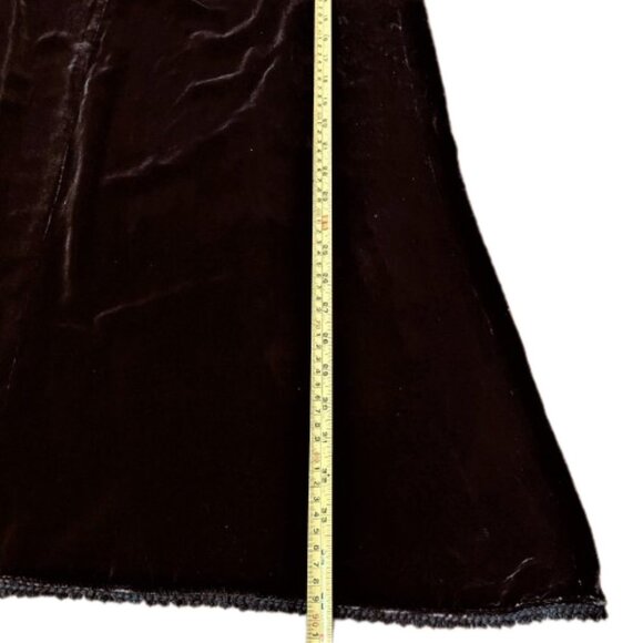 Vintage Coldwater Creek velvet embroidered maxi skirt - Picture 12 of 14